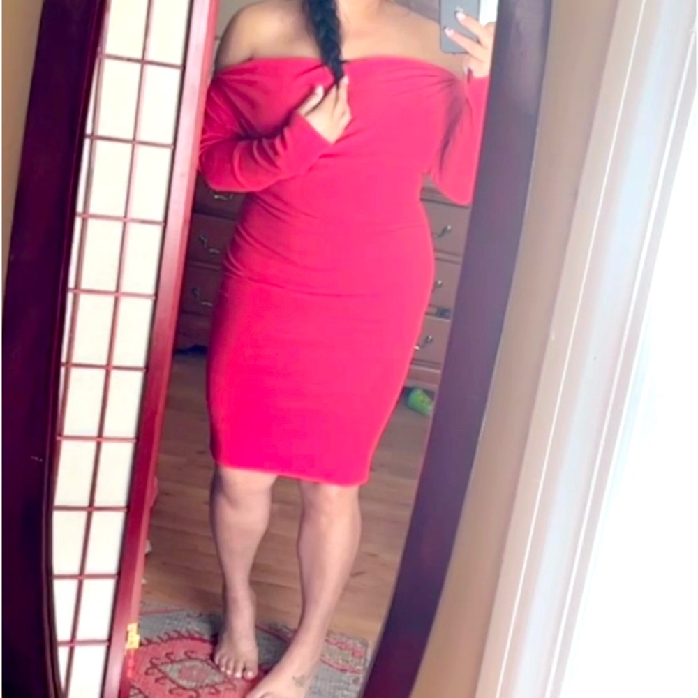 “Sara” Midi Fashion Nova Dress